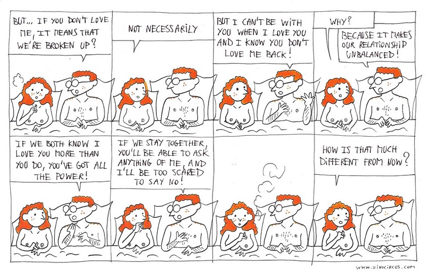 A comic strip should appear here.