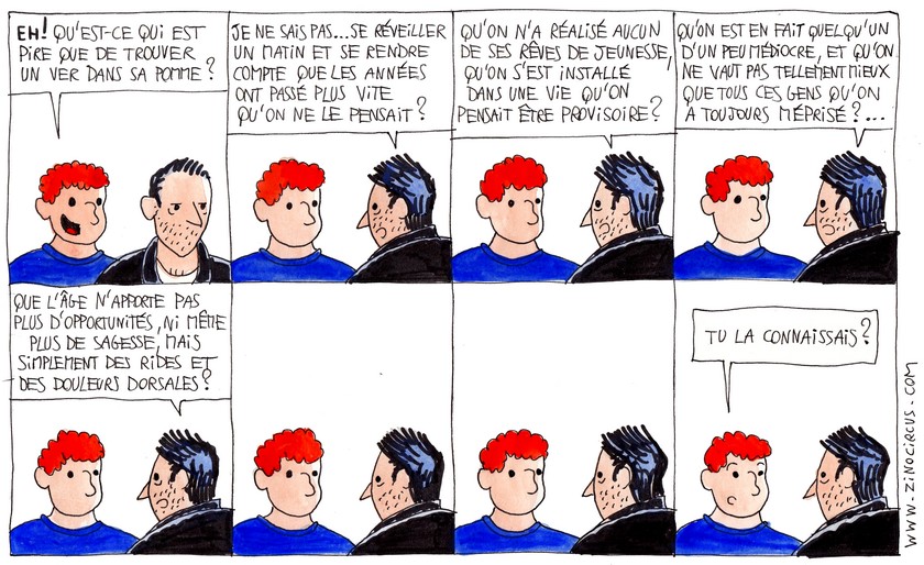 Normalement, une bande dessinée à  prétentions humorisitiques devrait s'afficher à cet endroit.